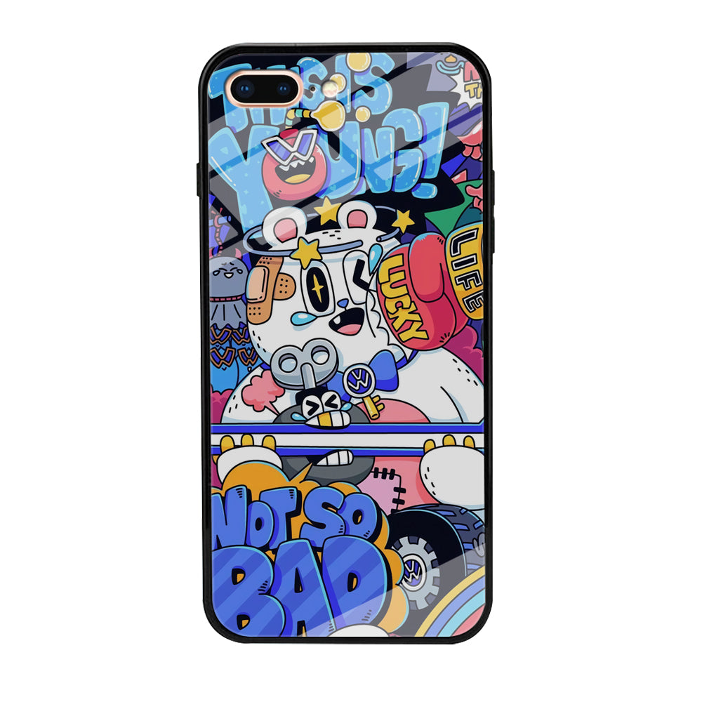 Doodle Passion of Youth iPhone 7 Plus Case