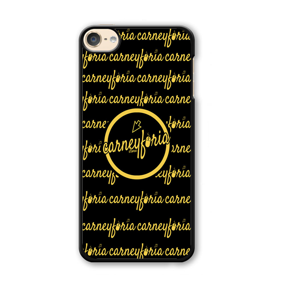 Doodle Word Carney iPod Touch 6 Case - Carneyforia
