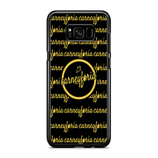 Doodle Word Carneyforia Black Samsung Galaxy S8 Case
