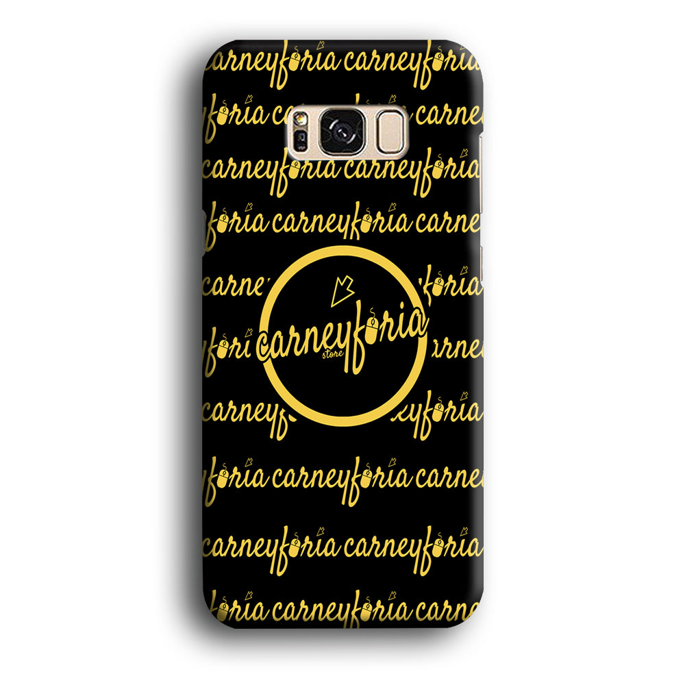 Doodle Word Carneyforia Black Samsung Galaxy S8 Case