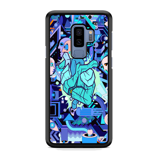 Doodle in Heartbeat Samsung Galaxy S9 Plus Case