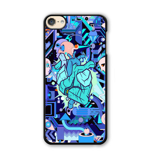 Doodle in Heartbeat iPod Touch 6 Case - Carneyforia