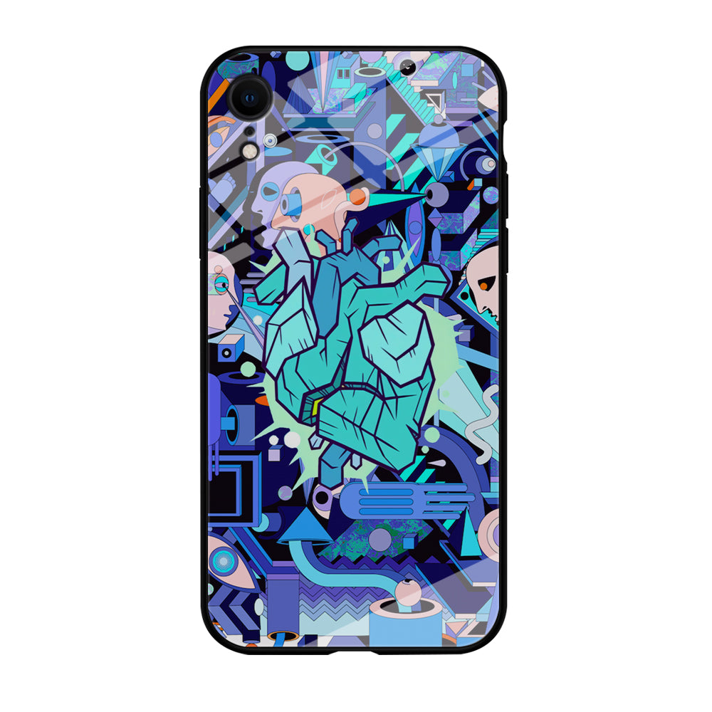 Doodle in Heartbeat iPhone XR Case
