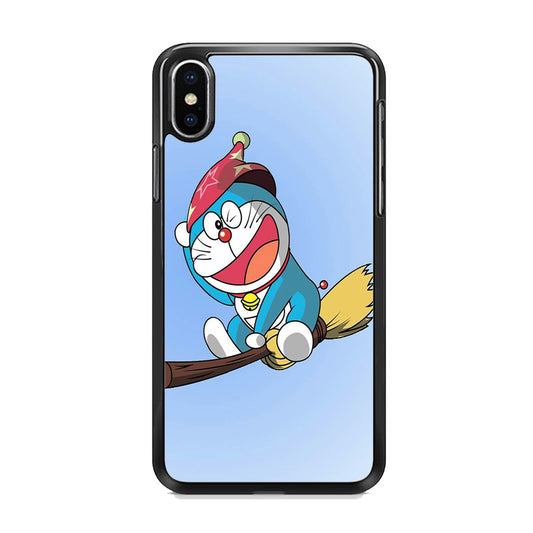 Doraemon Happy Flying iPhone X Case