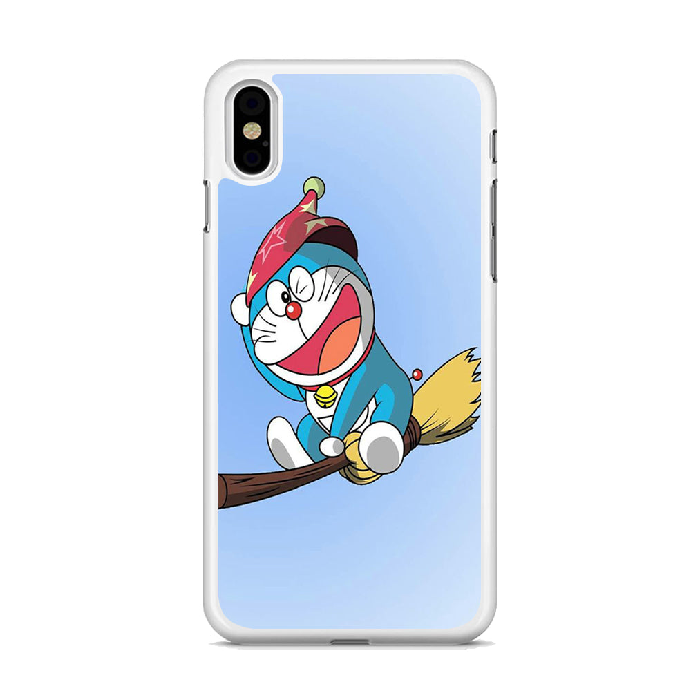 Doraemon Happy Flying iPhone X Case