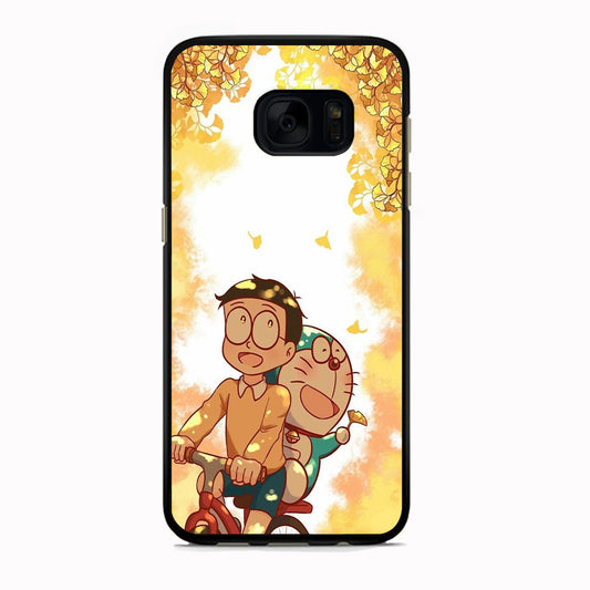 Doraemon Nobita Spring Season Samsung Galaxy S7 Edge Case