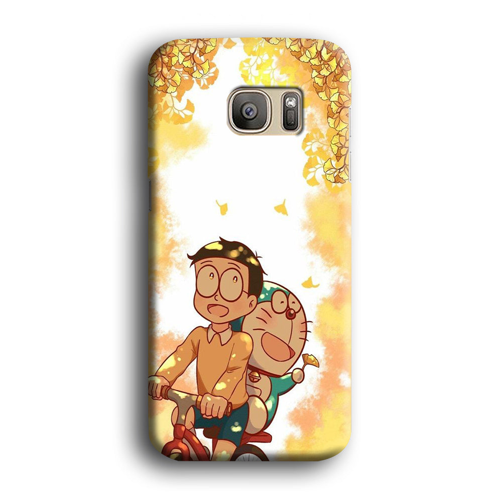 Doraemon Nobita Spring Season Samsung Galaxy S7 Edge Case