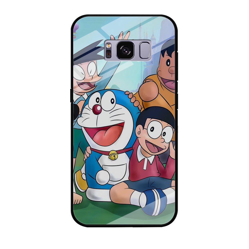 Doraemon Partner Samsung Galaxy S8 Plus Case Tempered Glass Case