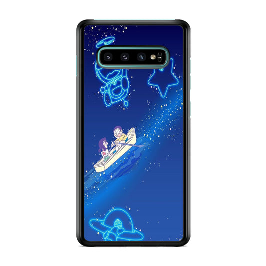 Doraemon Sweet Nobita Couple Samsung Galaxy S10 Case