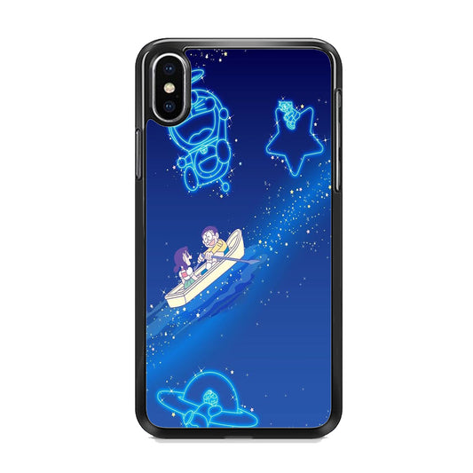 Doraemon Sweet Nobita Couple iPhone XS MAX Case