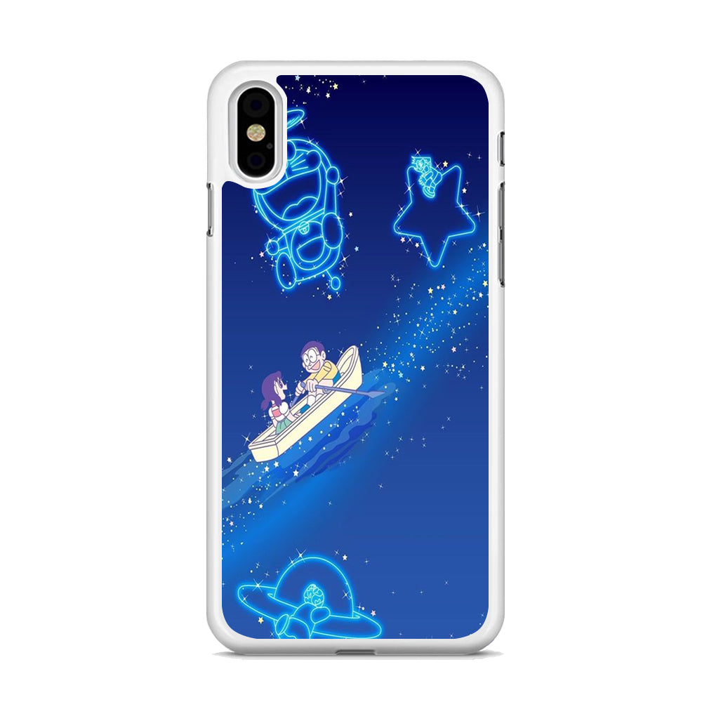 Doraemon Sweet Nobita Couple iPhone X Case