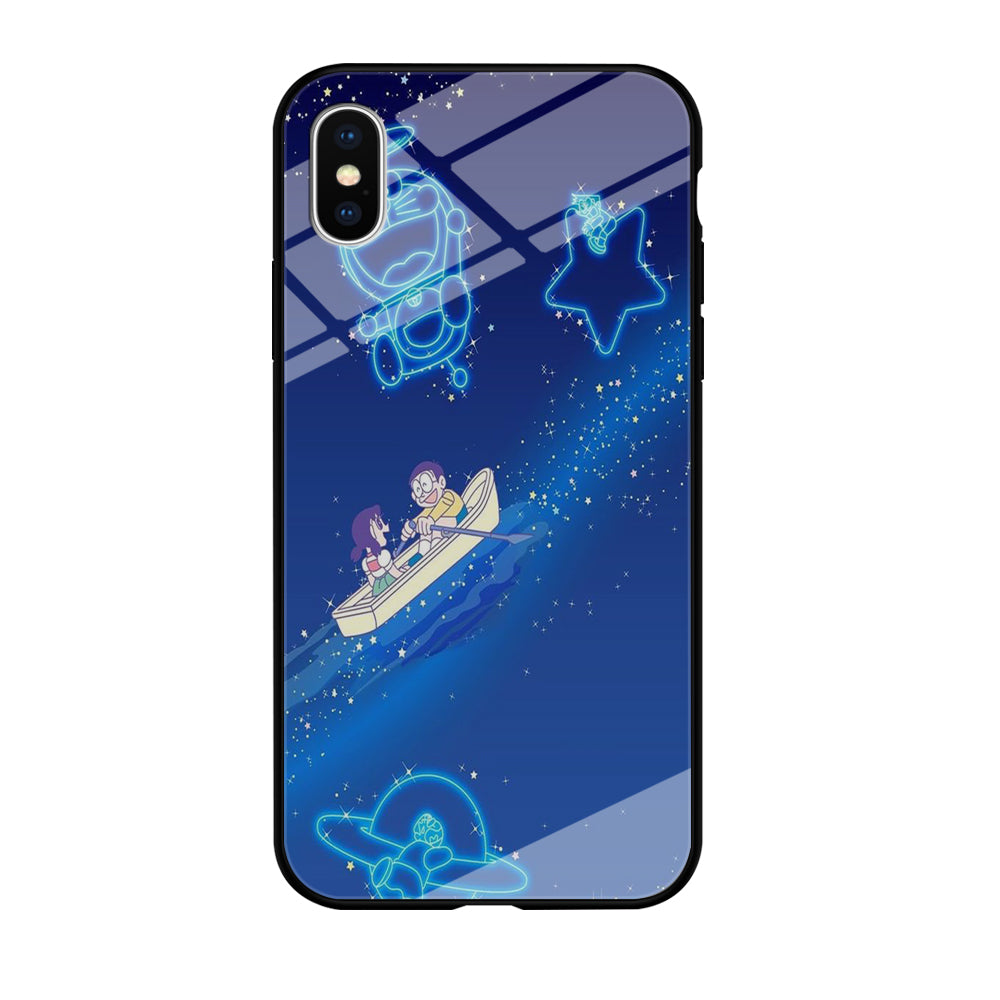 Doraemon Sweet Nobita Couple iPhone X Case