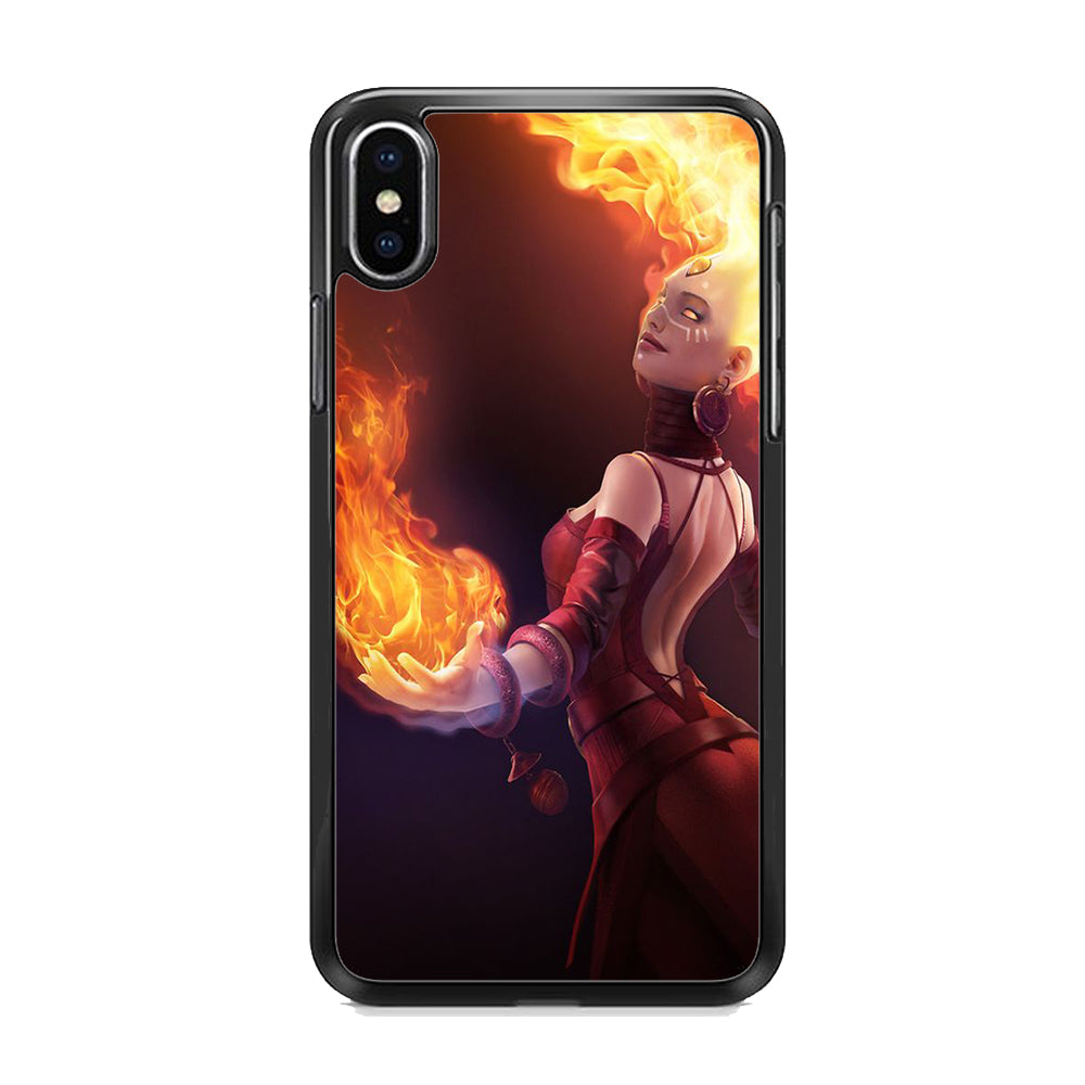 Dota Lina Battle Style iPhone X Case