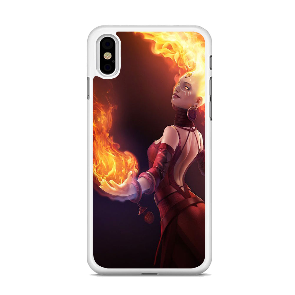 Dota Lina Battle Style iPhone X Case