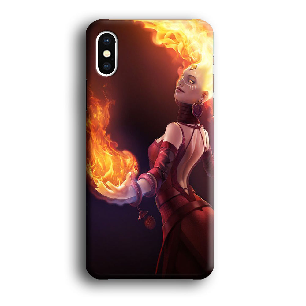 Dota Lina Battle Style iPhone X Case
