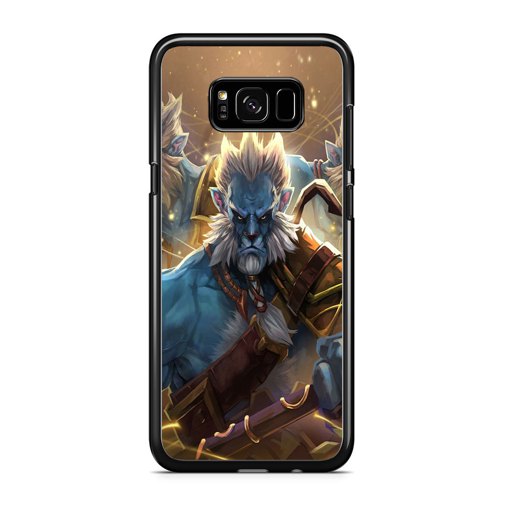 Dota Panthom Lancer Hero Samsung Galaxy S8 Plus Case Rubber Black (2D Case)