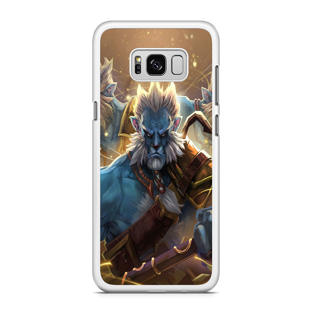 Dota Panthom Lancer Hero Samsung Galaxy S8 Plus Case Rubber White (2D Case)
