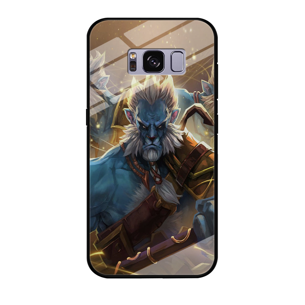 Dota Panthom Lancer Hero Samsung Galaxy S8 Plus Case Tempered Glass Case