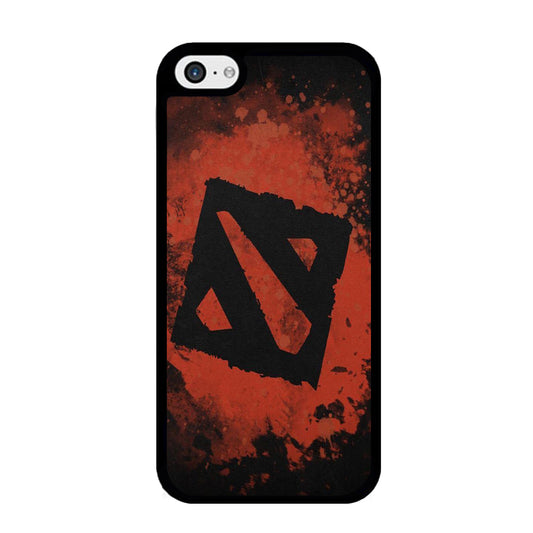 Dota Red Brush Logo iPhone 5 | 5s Case - Carneyforia