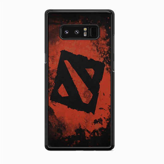 Dota Red Brush Logo Samsung Galaxy Note 8 Case