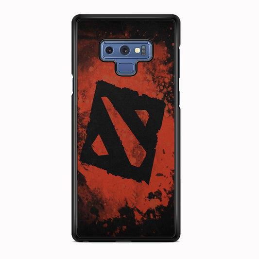 Dota Red Brush Logo Samsung Galaxy Note 9 Case