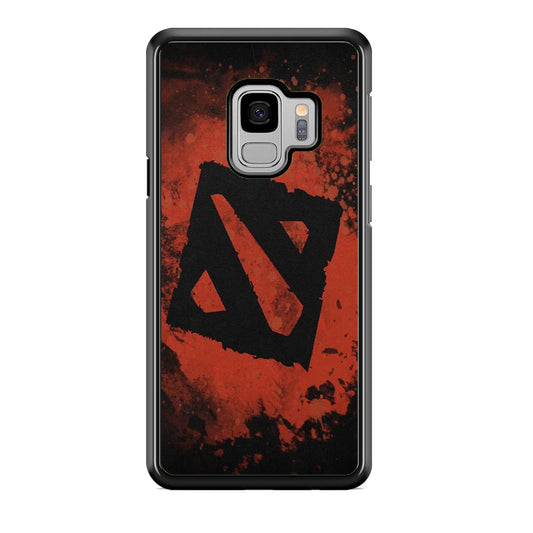 Dota Red Brush Logo Samsung Galaxy S9 Case