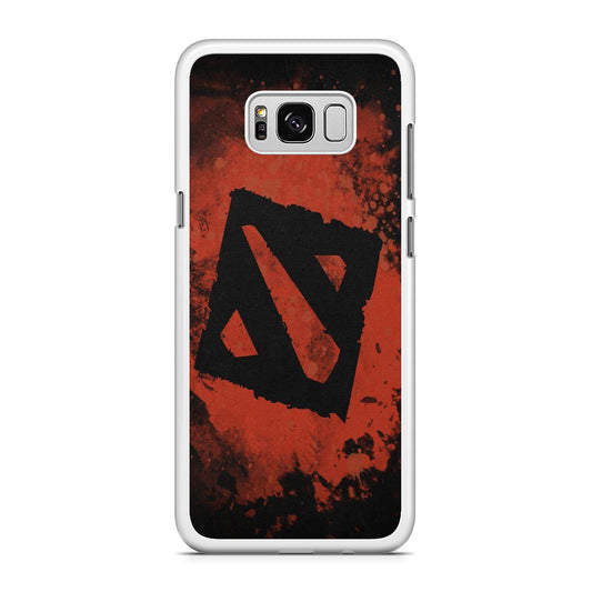Dota Red Brush Logo Samsung Galaxy S8 Case