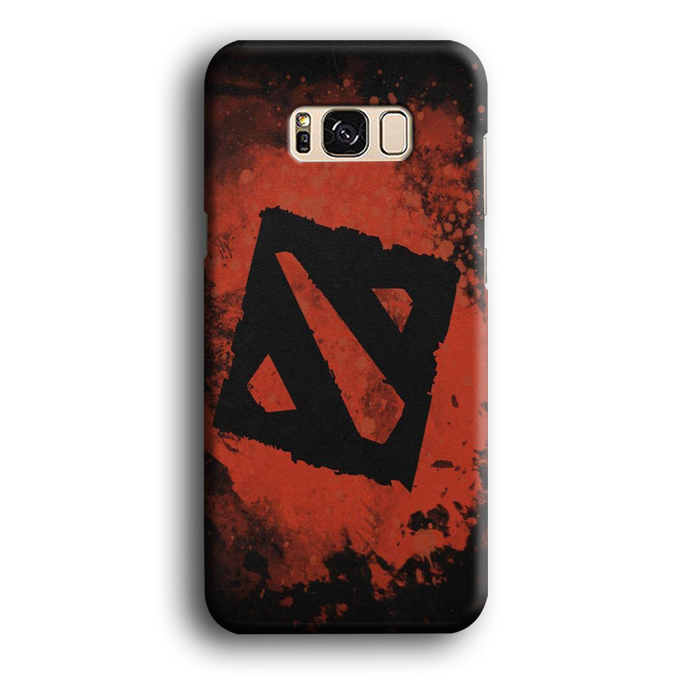 Dota Red Brush Logo Samsung Galaxy S8 Case