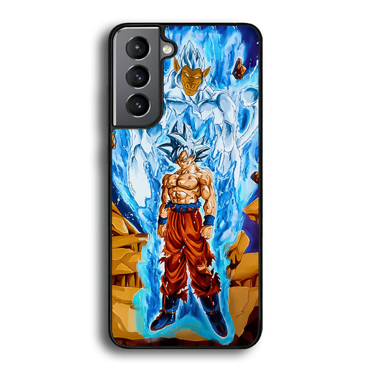 Dragon Ball Z Built Up The Power Samsung Galaxy S21 Plus Case - Carneyforia