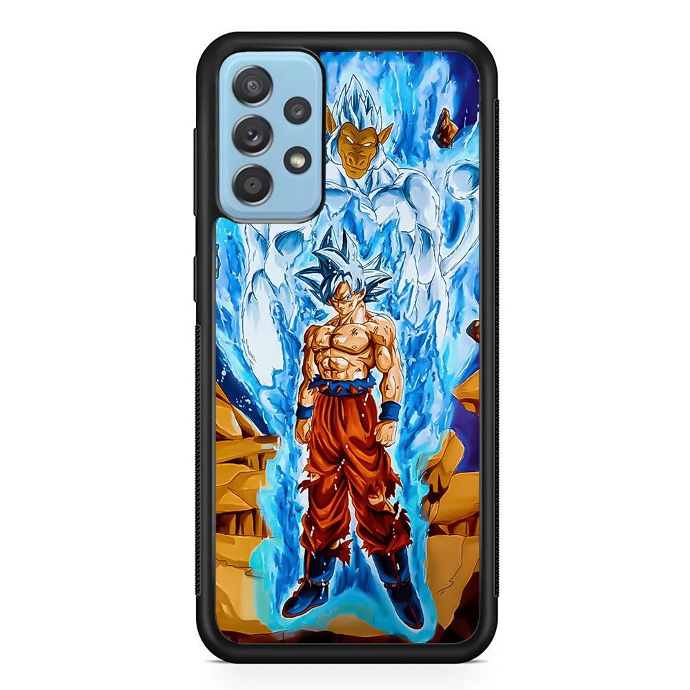 Dragon Ball Z Built Up The Power Samsung Galaxy A72 Case