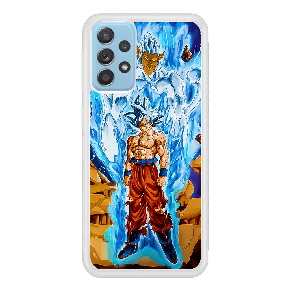 Dragon Ball Z Built Up The Power Samsung Galaxy A72 Case