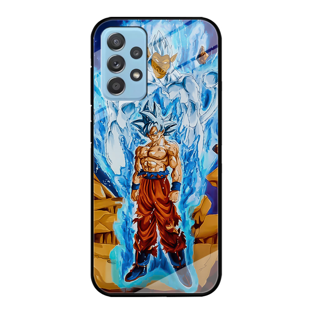 Dragon Ball Z Built Up The Power Samsung Galaxy A72 Case