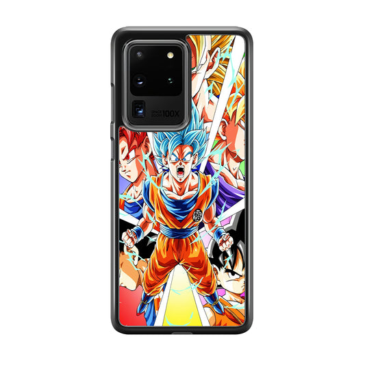 Dragon Ball Z Screams of Awakening Samsung Galaxy S20 Ultra Case