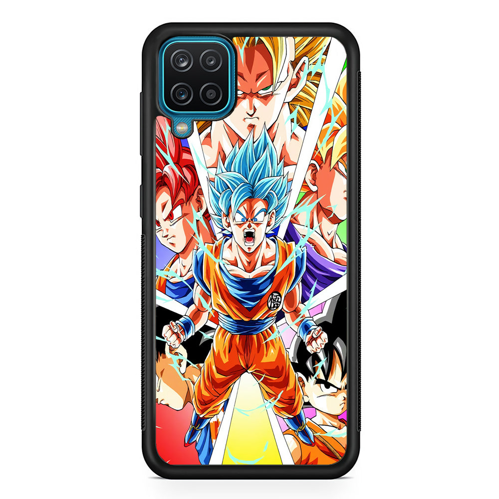 Dragon Ball Z Screams of Awakening Samsung Galaxy A12 Case