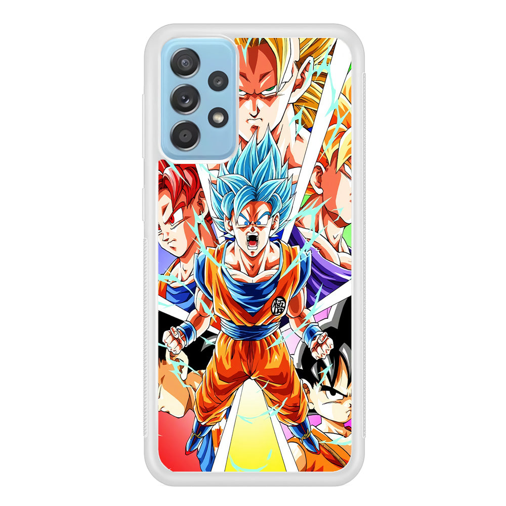 Dragon Ball Z Screams of Awakening Samsung Galaxy A72 Case