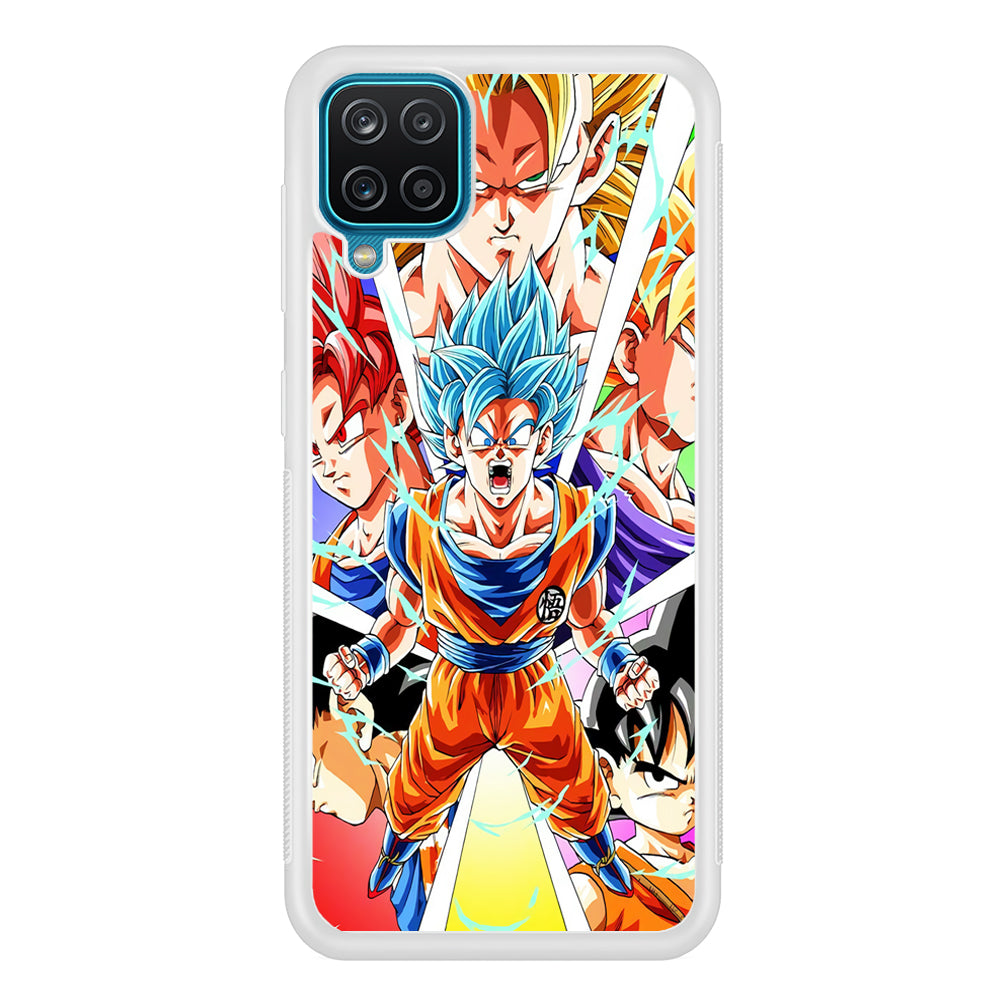 Dragon Ball Z Screams of Awakening Samsung Galaxy A12 Case