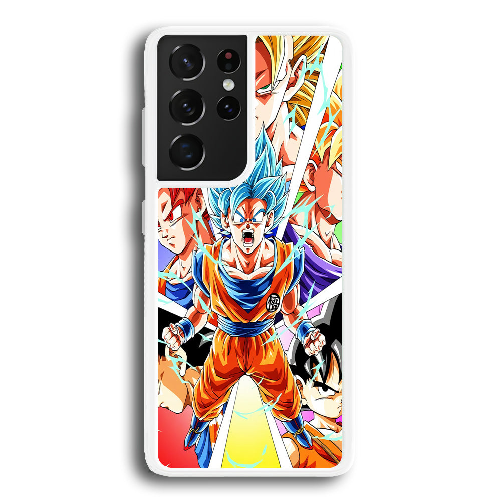 Dragon Ball Z Screams of Awakening Samsung Galaxy S21 Ultra Case