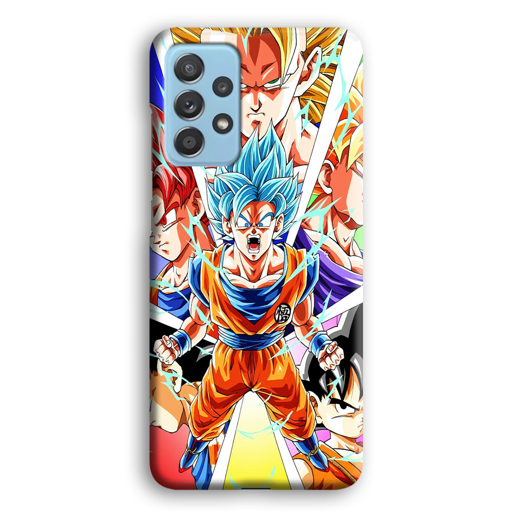 Dragon Ball Z Screams of Awakening Samsung Galaxy A72 Case