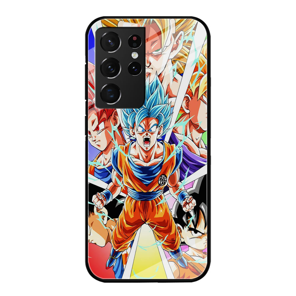 Dragon Ball Z Screams of Awakening Samsung Galaxy S21 Ultra Case