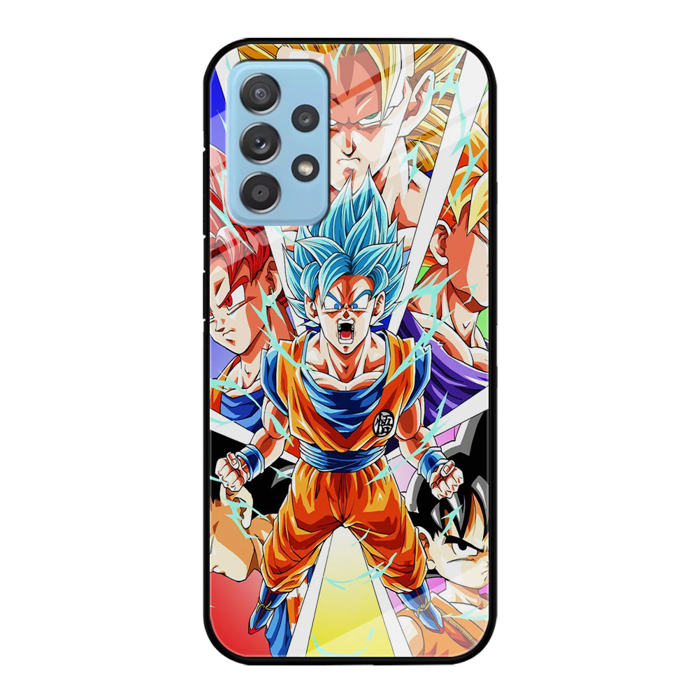 Dragon Ball Z Screams of Awakening Samsung Galaxy A72 Case