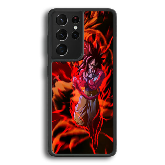 Dragon Ball Z Strength Up Samsung Galaxy S21 Ultra Case