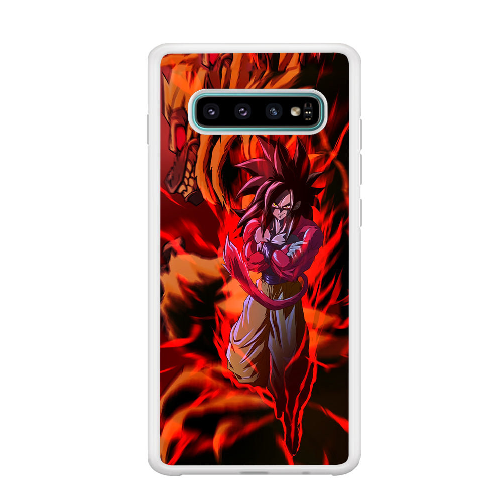 Dragon Ball Z Strength Up Samsung Galaxy S10 Case