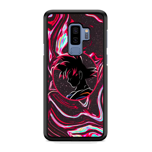 Dragon Ball Z Flame Silhouette Samsung Galaxy S9 Plus Case