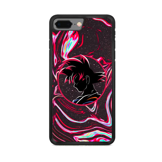 Dragon Ball Z Flame Silhouette iPhone 7 Plus Case