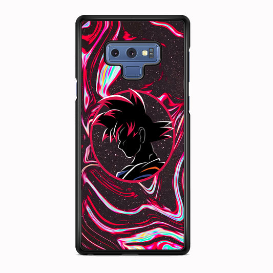 Dragon Ball Z Flame Silhouette Samsung Galaxy Note 9 Case