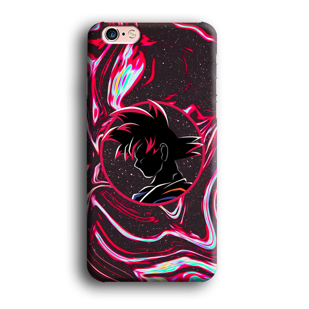 Dragon Ball Z Flame Silhouette iPhone 6 Plus | 6s Plus Case
