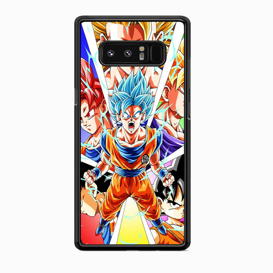 Dragon Ball Z Screams of Awakening Samsung Galaxy Note 8 Case