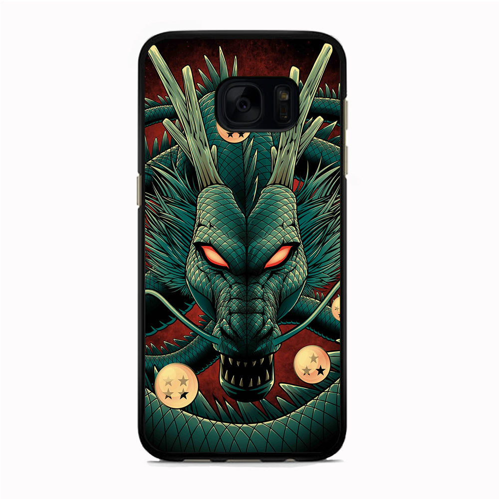 Dragon Ball Z Shenron Red Eye Samsung Galaxy S7 Edge Case