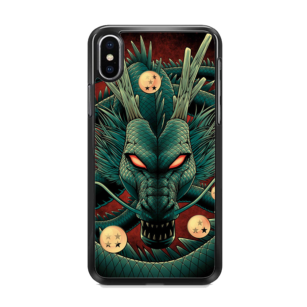Dragon Ball Z Shenron Red Eye iPhone X Case