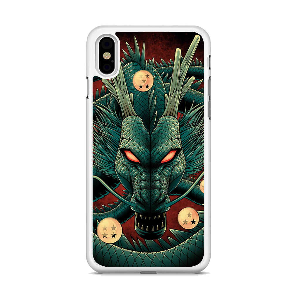 Dragon Ball Z Shenron Red Eye iPhone X Case